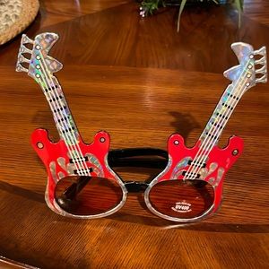 Costume guitar rock glasses